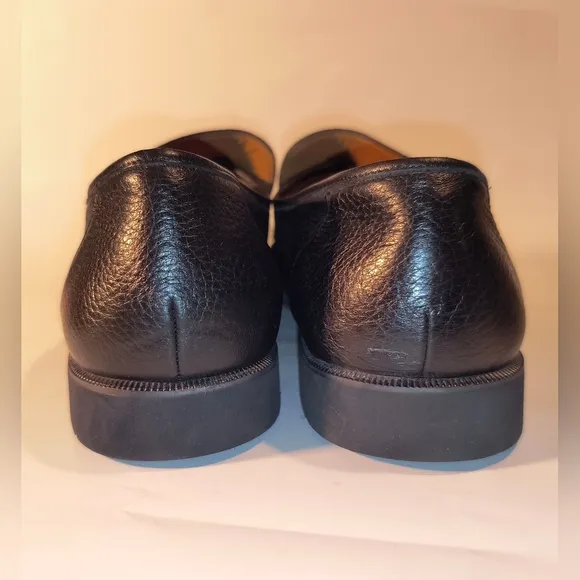 E.T. Wright Masters Collection Black Leather Loafers – Made in Spain – New 😲