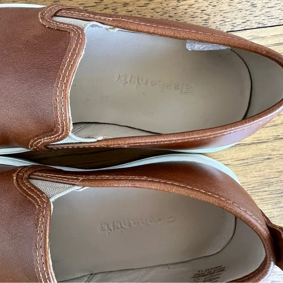 EUC Elephantito Classic Slip On Natural Loafers - Size 11