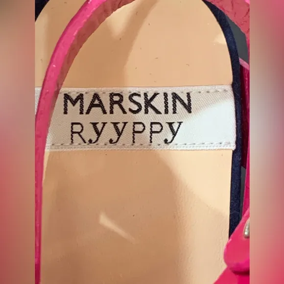 EUC💞MARSKINRYYPPYPINK Strappy Heels….