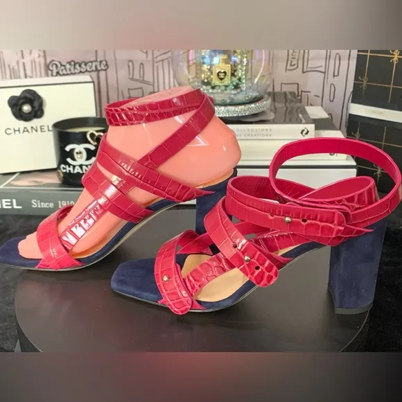 EUC💞MARSKINRYYPPYPINK Strappy Heels….