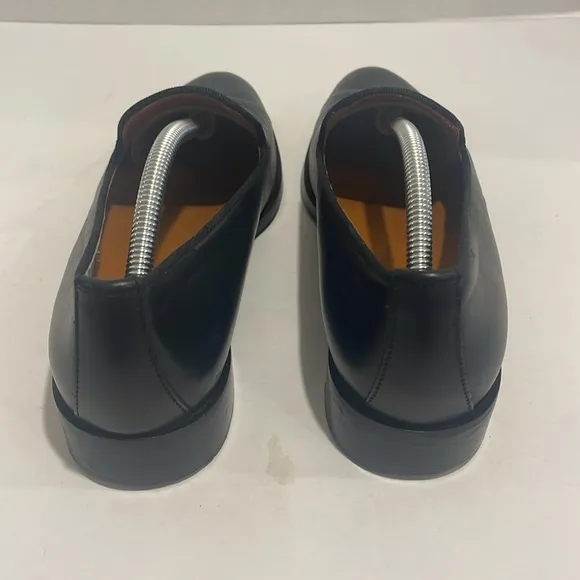 Everlane The Modern Loafer Leather Slip On Stacked Heel Women’s Size 8.5 Black