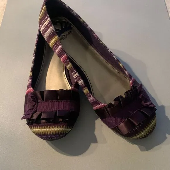 FERGALICIOUS Purple Ballet Flats