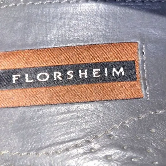 Florsheim Woven Leather Loafers, Men's sz 11, black, NWT