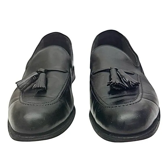 FootJoy Classics Black Leather Tassel Loafers Made in USA 75309 Men Size 11.5 B