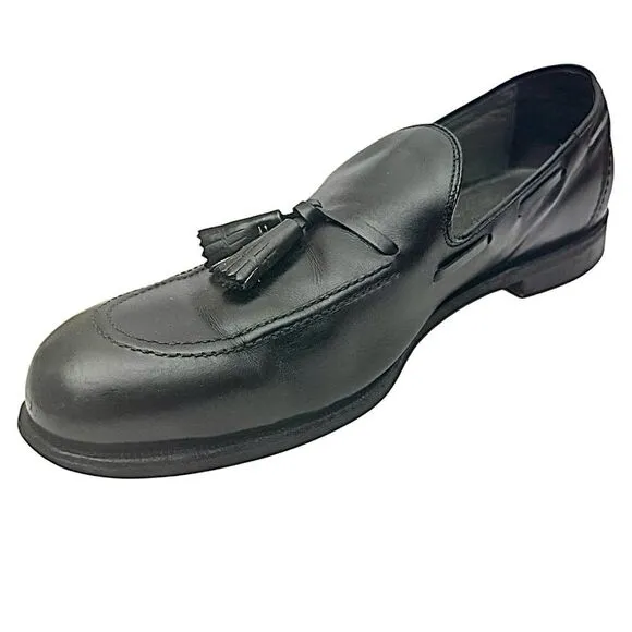 FootJoy Classics Black Leather Tassel Loafers Made in USA 75309 Men Size 11.5 B