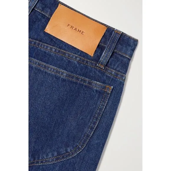 Frame Le Italien Straight Jeans in Vintage Blue Sz 26