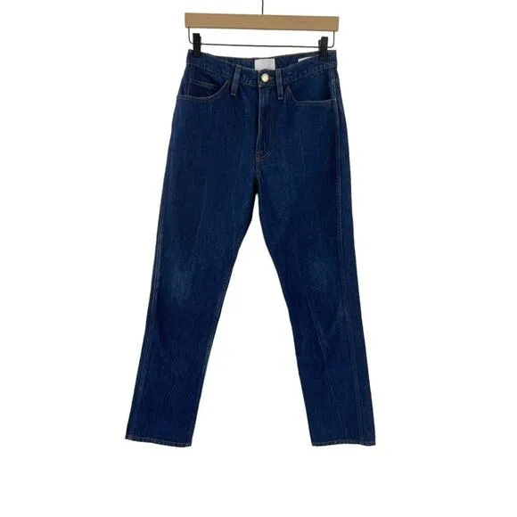 Frame Le Italien Straight Jeans in Vintage Blue Sz 26