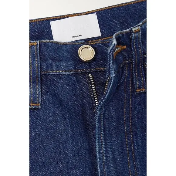Frame Le Italien Straight Jeans in Vintage Blue Sz 26