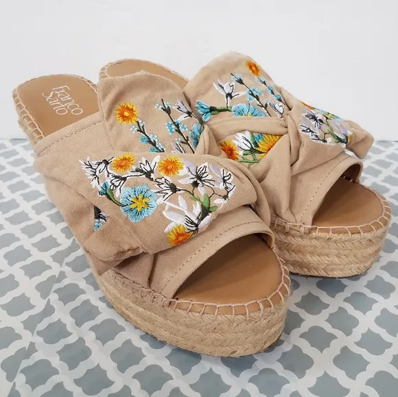 Franco Sarto Talinda Espadrilles 10 NWOB