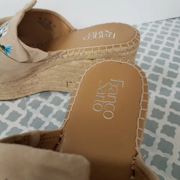 Franco Sarto Talinda Espadrilles 10 NWOB