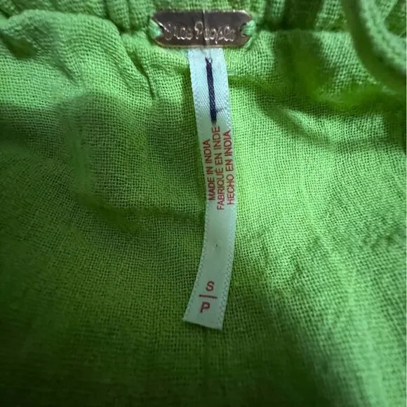 Free People Green Auralie Maxi Size Small