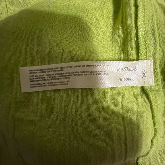 Free People Green Auralie Maxi Size Small