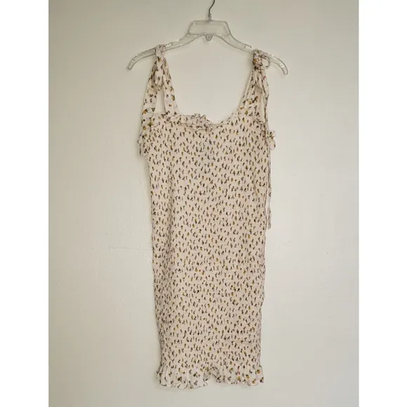Free People NWT Bella Smock Mini Slip dress