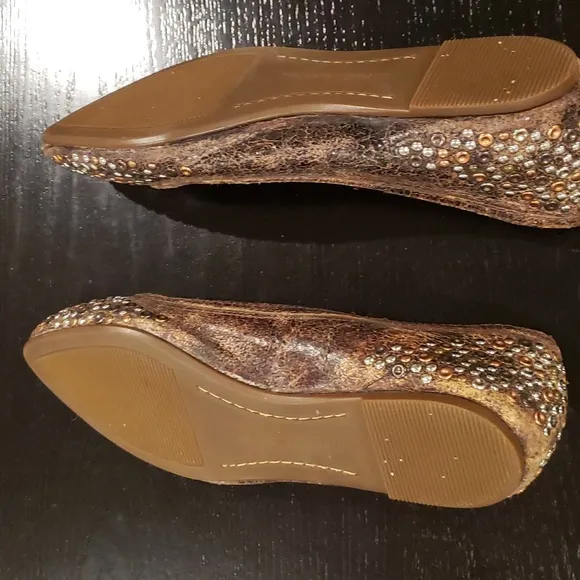 Frye Regina Studded Ballet Flats 6