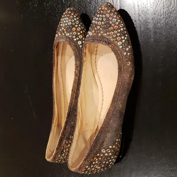 Frye Regina Studded Ballet Flats 6