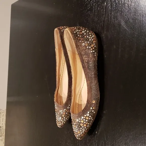Frye Regina Studded Ballet Flats 6