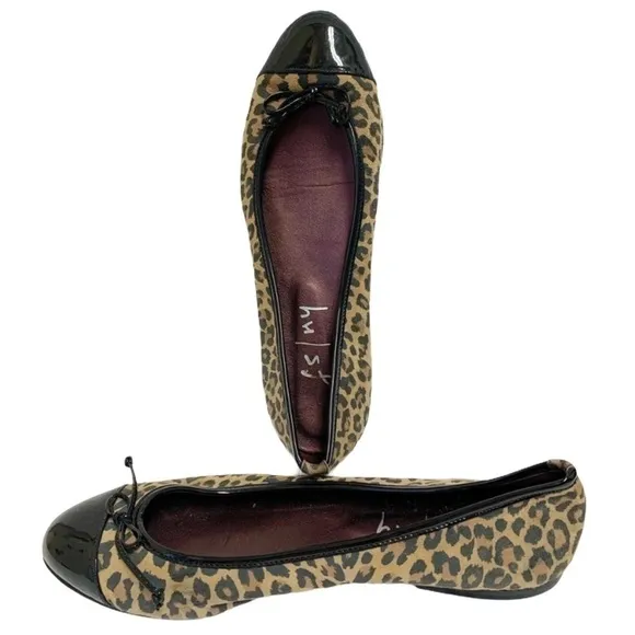 𝅺fsny Patent Leather Toe Ballet Flats Size 10
