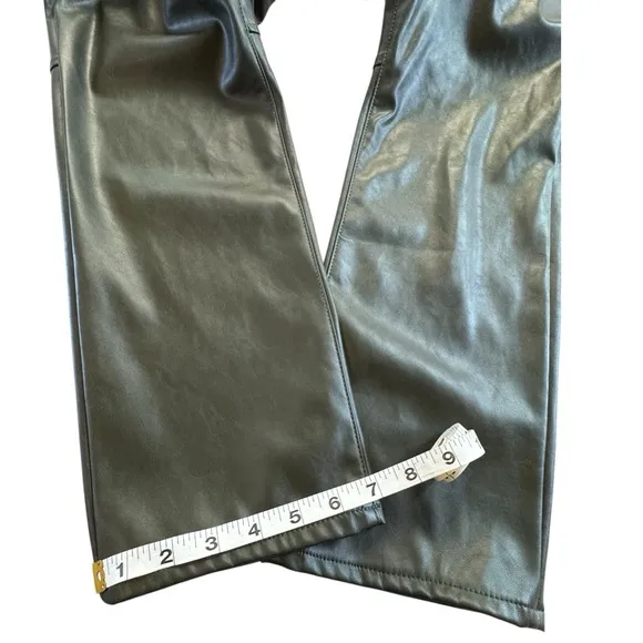 GAP Vintage Slim High Rise Faux Leather Jeans| Pants – Size 29 | 8
