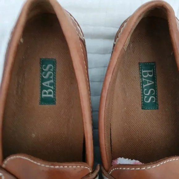 GH BASS - 8.5 US Mens - Leather Tan   loafers In EUC