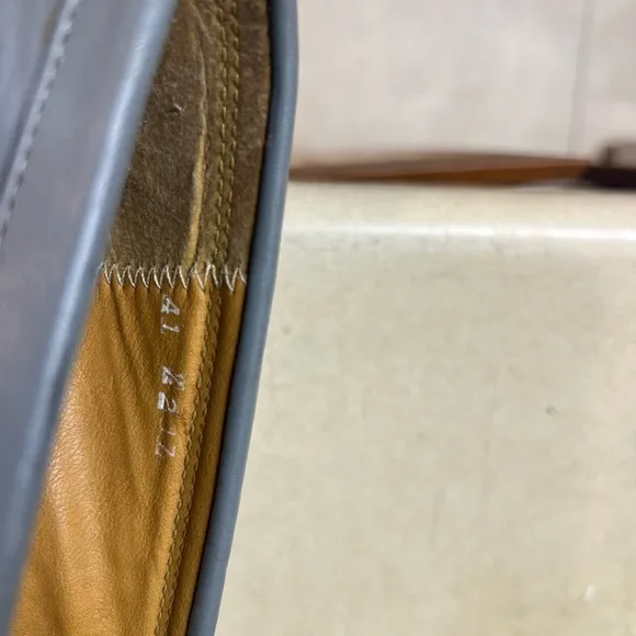 Gray Penny Loafers with Smooth Finish