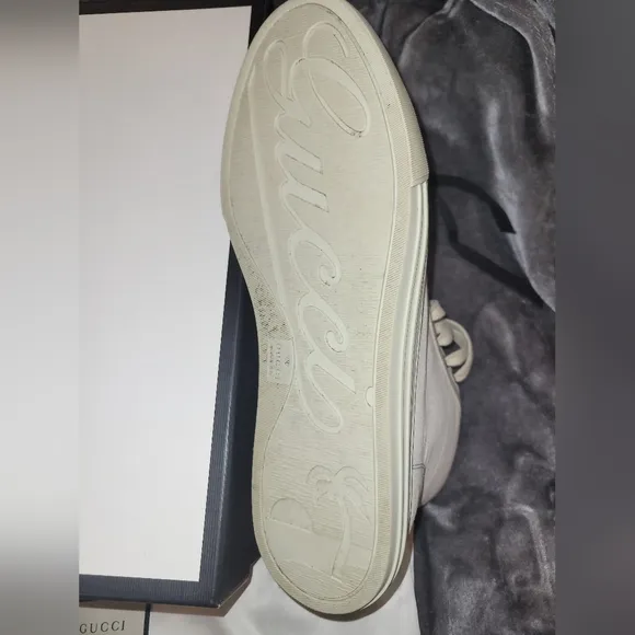 Gucci Beige High-Top Sneakers S10