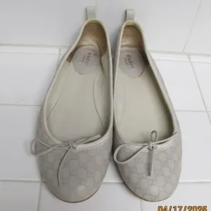 Gucci bow ballet flats