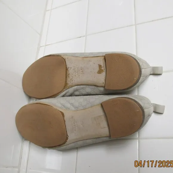 Gucci bow ballet flats