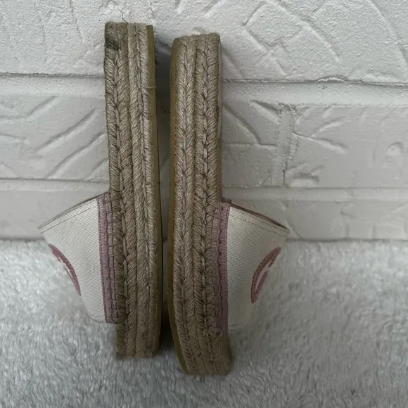 Gucci Pilar GG Double Stack Espadrilles Size 37