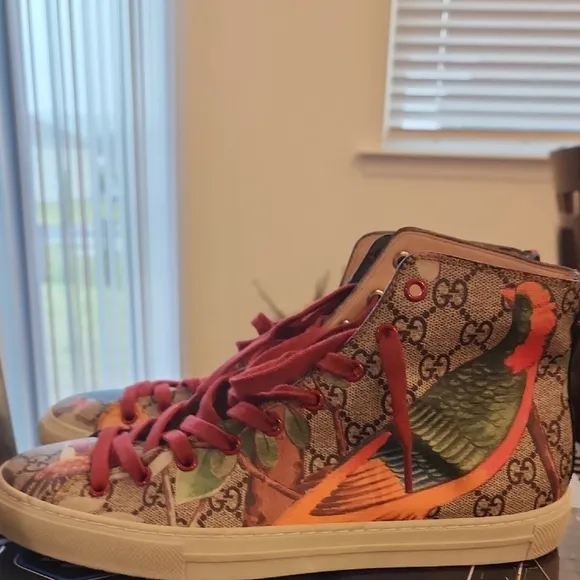 Gucci Women's Multicolor High-Top Sneakers