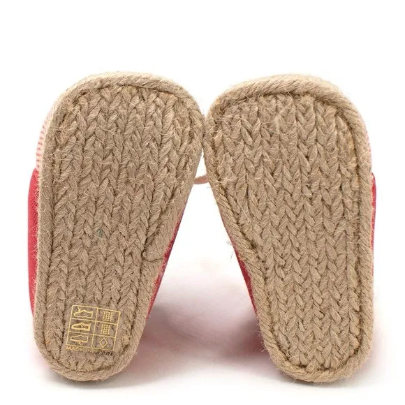 Hermes Kids Red Petit Chalutier Espadrilles