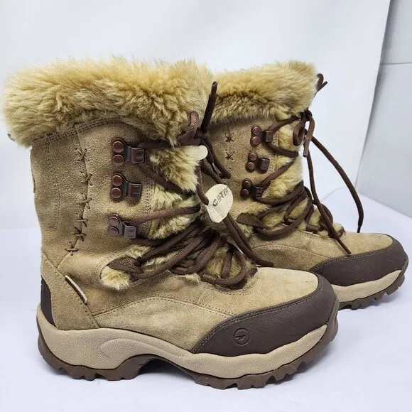 Hi-Tec St Moritz 200 Womens size 8 Waterproof Insulated Winter Boots NEW