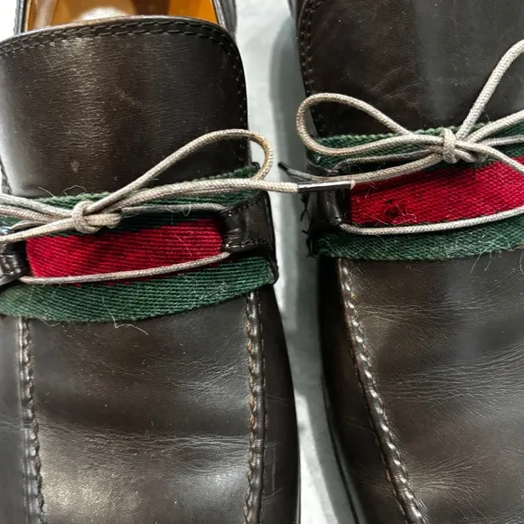 🎉HP🎉 60's 70's Vintage Gucci Loafers - Brown Size 43
