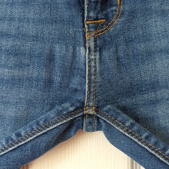 Hudson Krista Classic Medium Wash Mid Rise Ankle Length Super Skinny Jeans 27