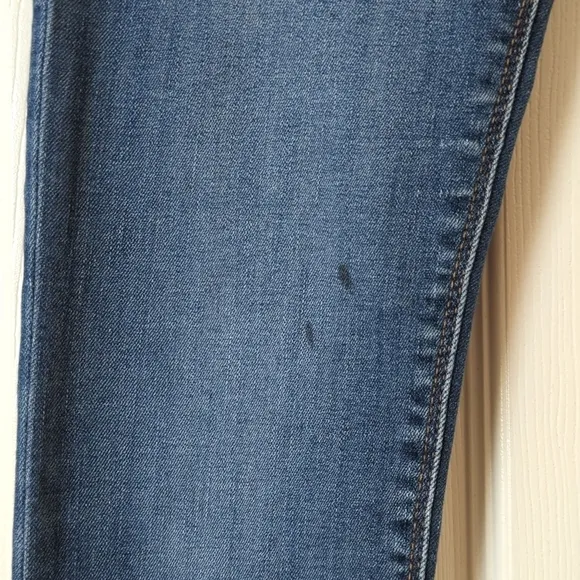 Hudson Krista Classic Medium Wash Mid Rise Ankle Length Super Skinny Jeans 27