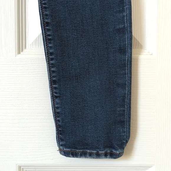 Hudson Krista Classic Medium Wash Mid Rise Ankle Length Super Skinny Jeans 27