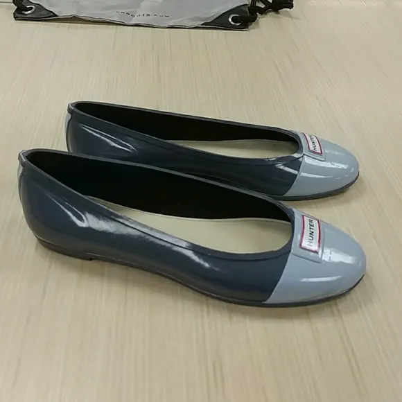 Hunter Gary and Slate Ballet Flats Size 7