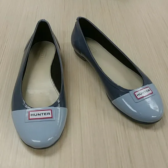 Hunter Gary and Slate Ballet Flats Size 7