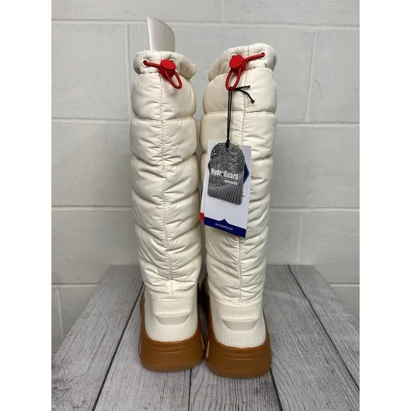 Hunter Intrepid Tall Snow Boots Waterproof Puffer Winter Boots US 10