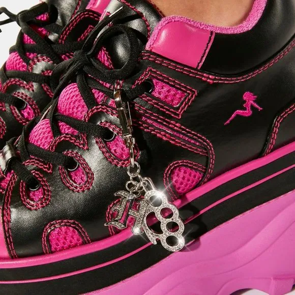 Hustler TEASE PLEASE Platform Sneakers ( BRAND NEW !!!! )