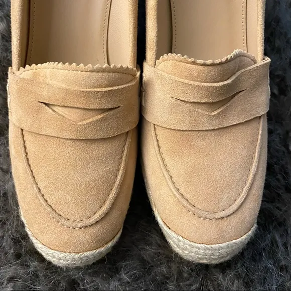 J CREW ALTUZZARRA | Wedge Espadrilles Tan Size 8 EUC $345! Don’t pass up