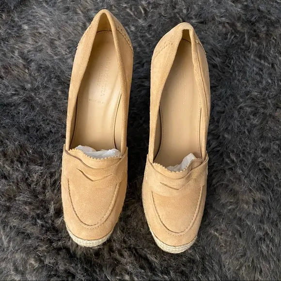 J CREW ALTUZZARRA | Wedge Espadrilles Tan Size 8 EUC $345! Don’t pass up