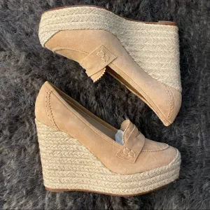 J CREW ALTUZZARRA | Wedge Espadrilles Tan Size 8 EUC $345! Don’t pass up
