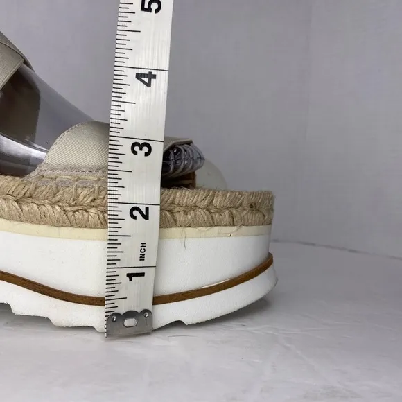 Jeffrey Campbell Merez platform sandals size 39
