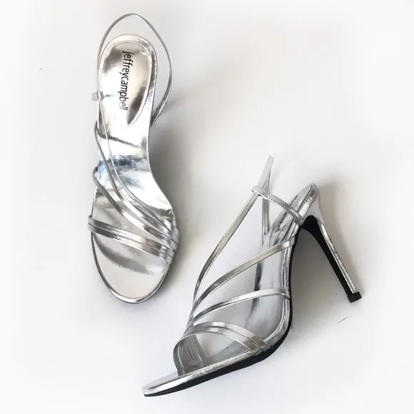 Jeffrey Campbell strappy heel sandals