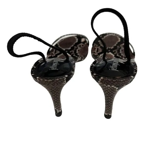 Jeffrey Campbell x Free People 6.5 Hera Strappy Snakeskin Heels New in Box