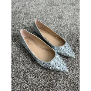 Jewel Badgley Mischka Ulanni Ballet Flats Size 10