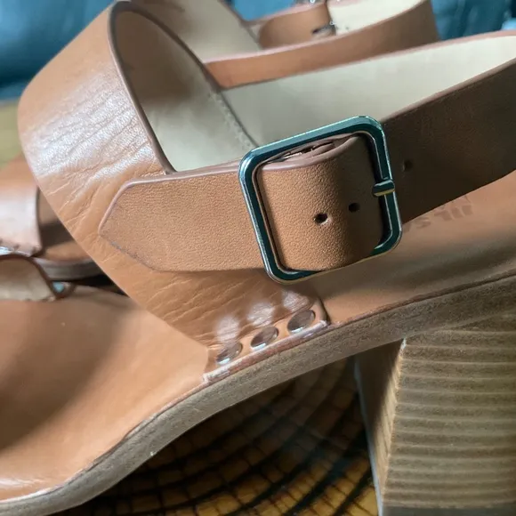 JIL SANDER NAVY Sandals Brown EU 37.5