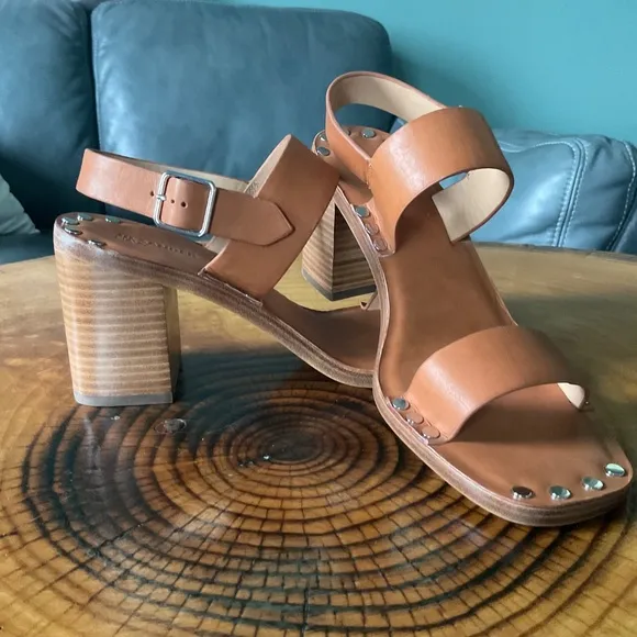 JIL SANDER NAVY Sandals Brown EU 37.5