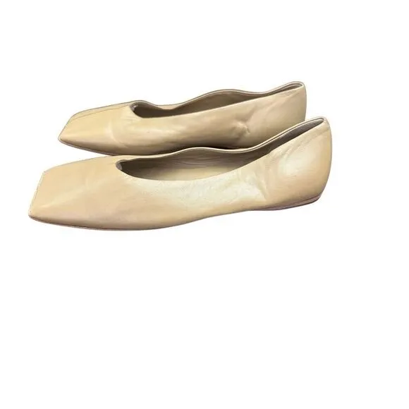 Jill Sanders Women’s Leather Ballet Flats Size 81/2