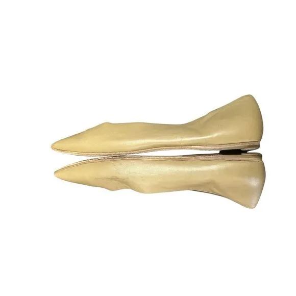 Jill Sanders Women’s Leather Ballet Flats Size 81/2